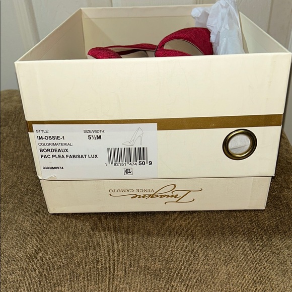 Vince Camuto Ossie Elegant Red Stiletto Heels - Picture 5 of 5